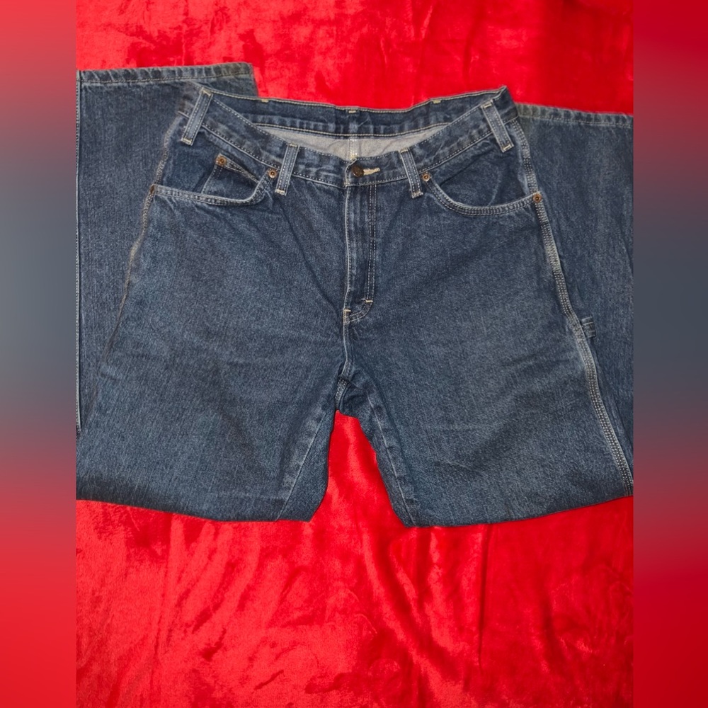 DICKIES LOOSE FIT CARPENTER PANTS!
